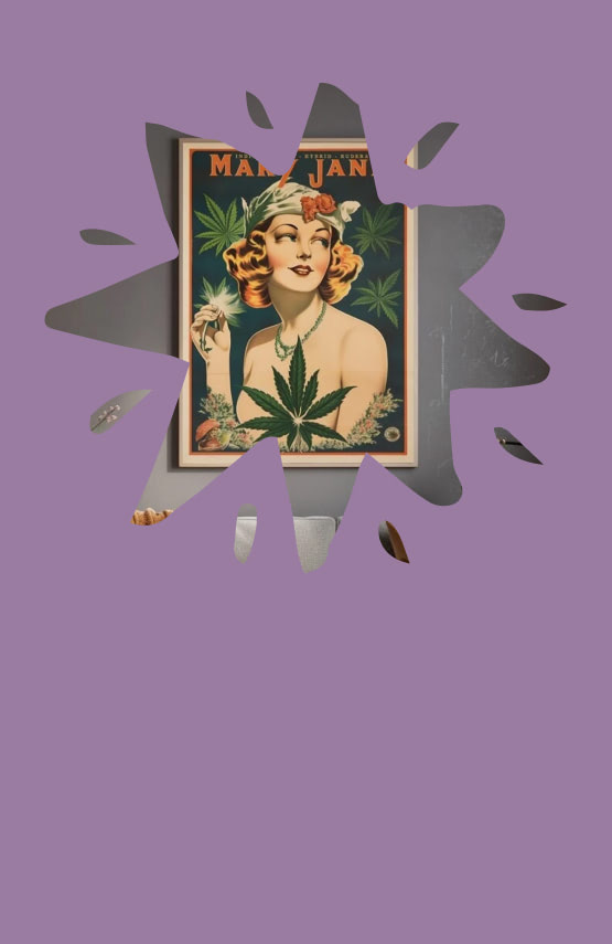 Vintage Marijuana Poster